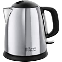 Russell Hobbs 24990-70 Victory - Hervidor de Agua Eléctrico acero inox detalles en plastico- 2200W- 1 litro
